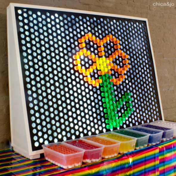 80s party planning ideas giant lite brite