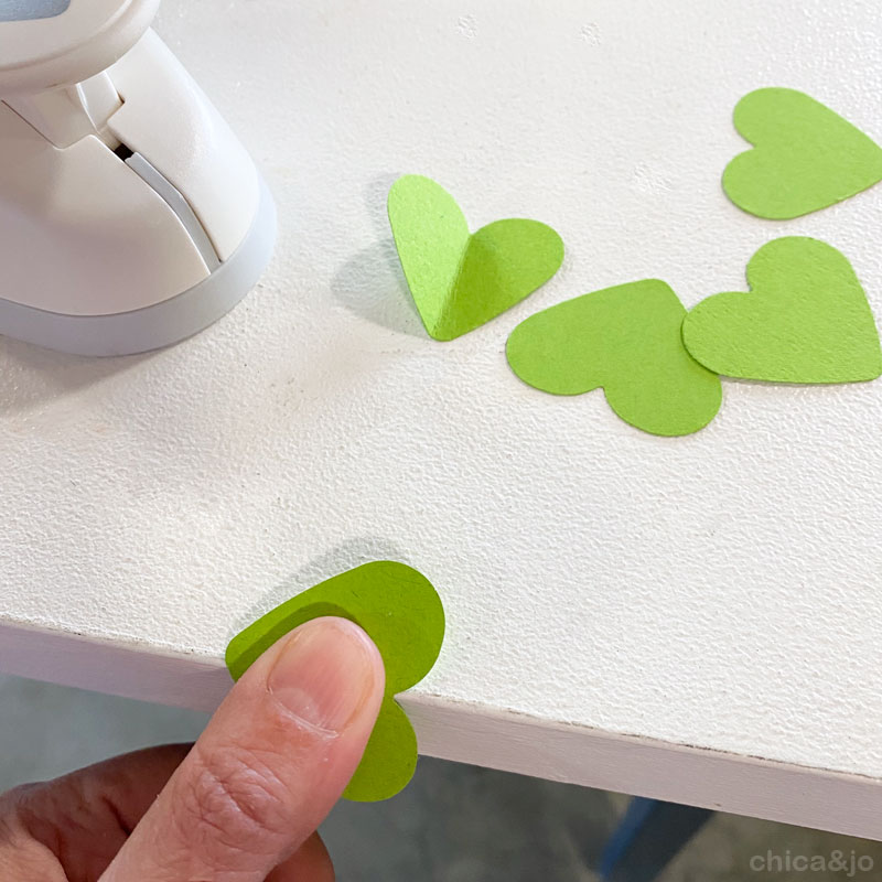 How to Make Shamrocks from a Heart Paper Punch