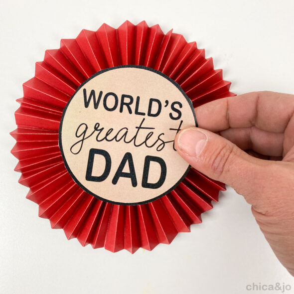 free printable Dad award ribbons for Father's Day