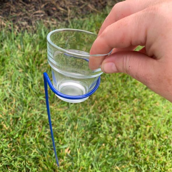 Inexpensive patriotic outdoor candle holders