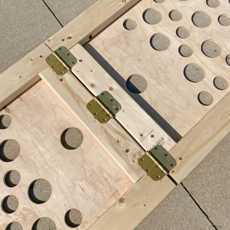 DIY Hole Maze Yard Game for Kids | Chica and Jo