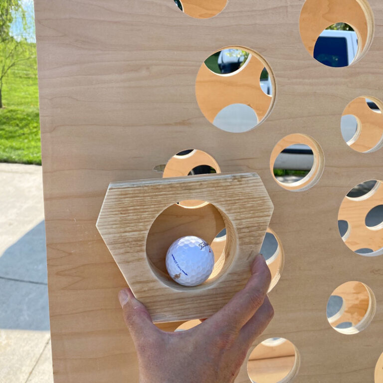 DIY Hole Maze Yard Game for Kids | Chica and Jo