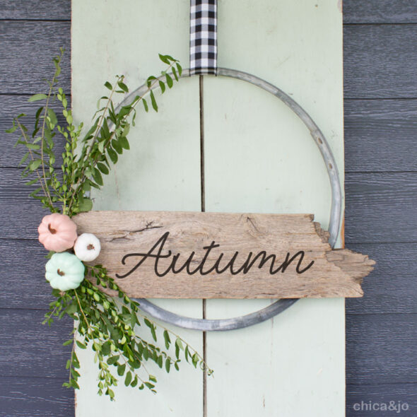 Rustic fall porch decor ideas