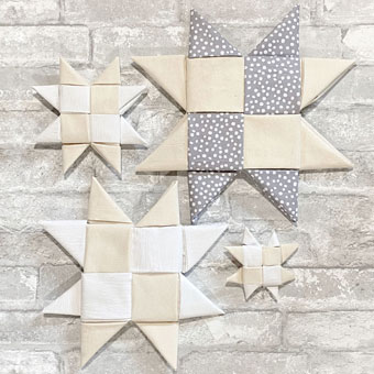 Scandinavian Fabric Stars Tutorial