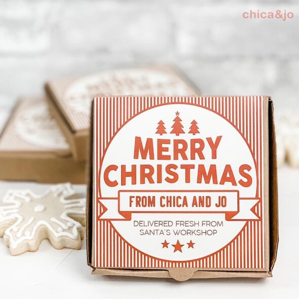Christmas Cookie Swap or Gift Boxes