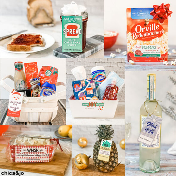 Quick and Inexpensive Neighbor Gifts for Christmas - Live Like You