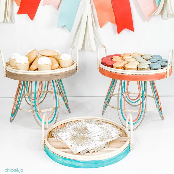 Dessert Stands Made from Target Dollar Spot Items