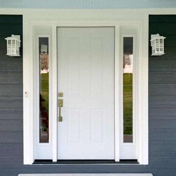 DIY Southern front porch renovation with curb appeal