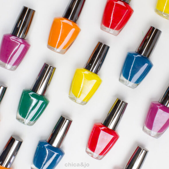 How to craft with nail polish