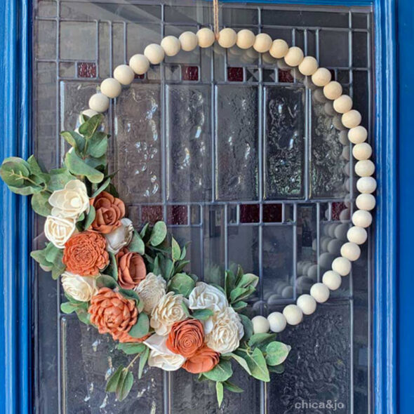 Recycle Bridal Bouquets into a Floral Wreath