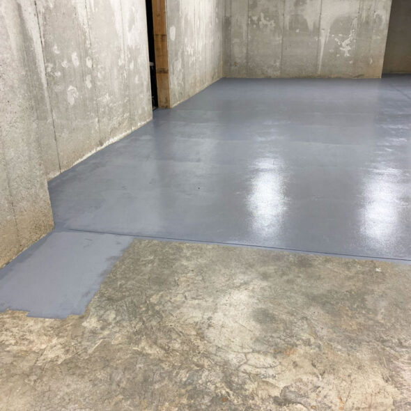 How to finish a garage floor with Rust-Oleum RockSolid