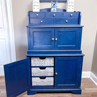 Dutch Style Inspired Dresser Makeover