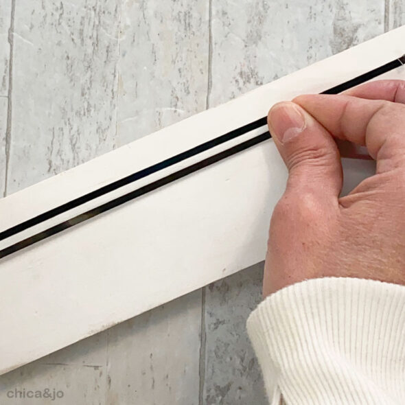 Get ultra-thin masking tape lines with whiteboard grid tape