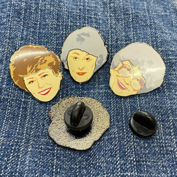 Golden Girls lapel pins