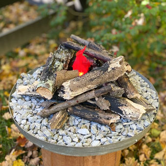 How to Make a Survivor Tribal Council Flameless Campfire