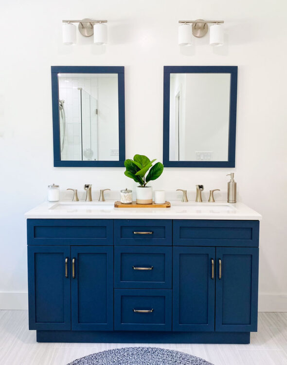 Complete modern spa bathroom makeover