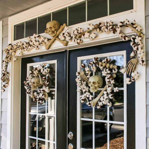 15+ Skeleton Halloween decorating ideas