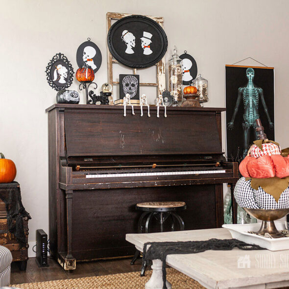 15+ Skeleton Halloween decorating ideas