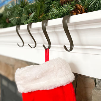 Stocking Hangers That Won't Tip or Fall