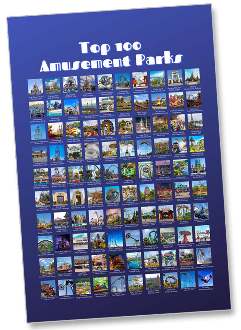 Top 100 Amusement Parks In The World