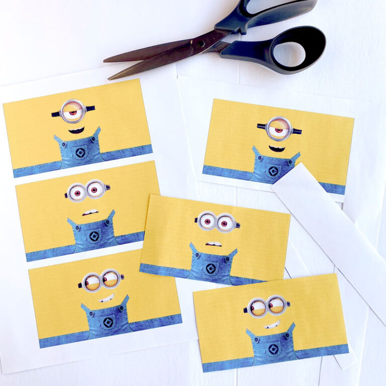 Printable Minion Twinkie Wrappers | Chica and Jo