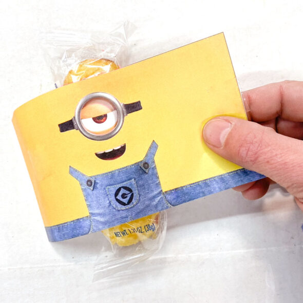 Printable Minion Twinkie wrappers