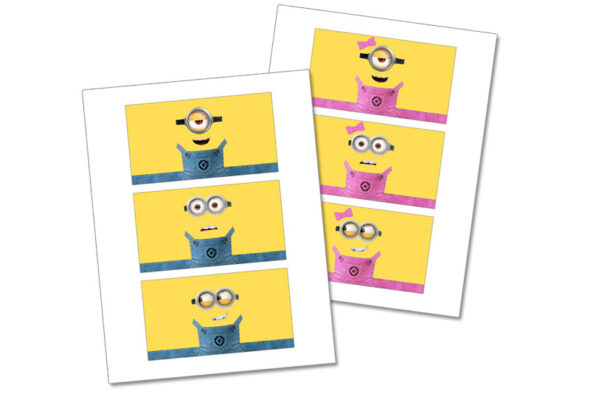 Printable Minion Twinkie wrappers