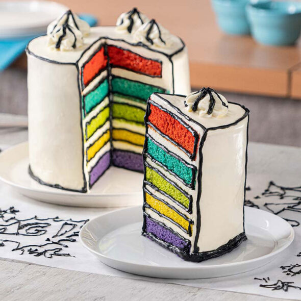 cartoon cake ideas with comic book cake trend