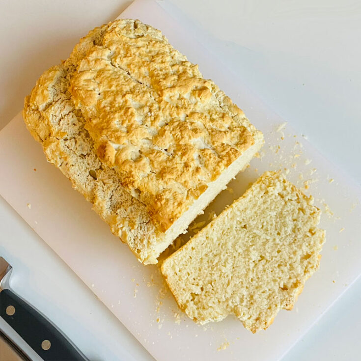 Easy no-knead beer bread 