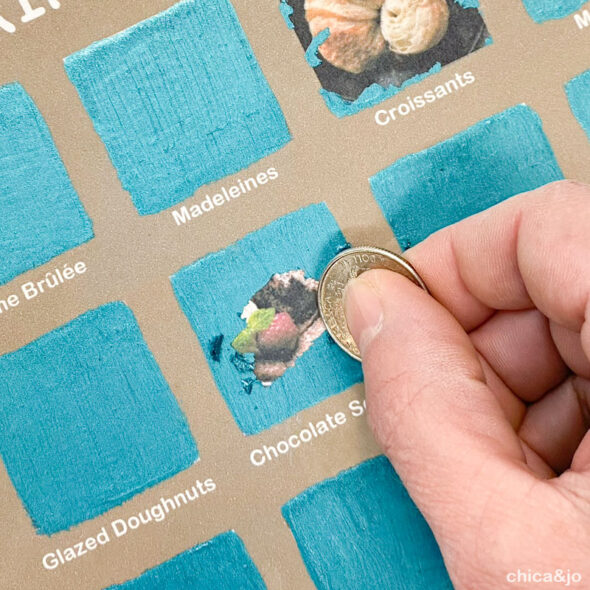 How to Make a Scratch Off Poster