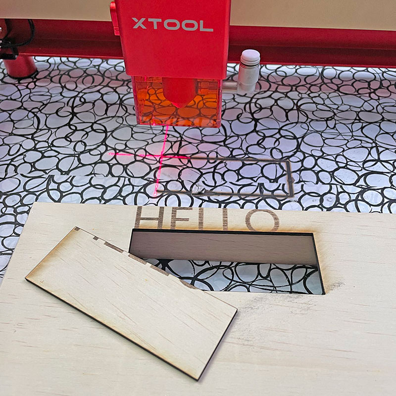 xTool D1 Pro/D1 Extension Kit | Doubles The Work Space - Red