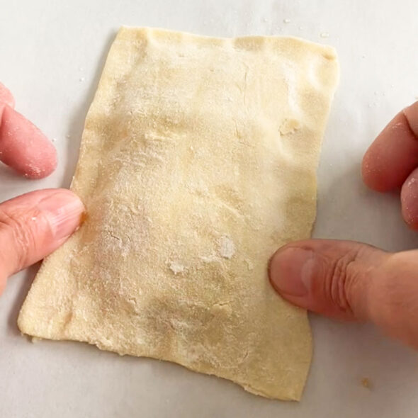 how to make upside down puff pastries