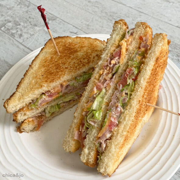 chopped sandwich recipes - chopped club sandwich