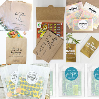 7 Lottery Ticket Wedding Favor Ideas