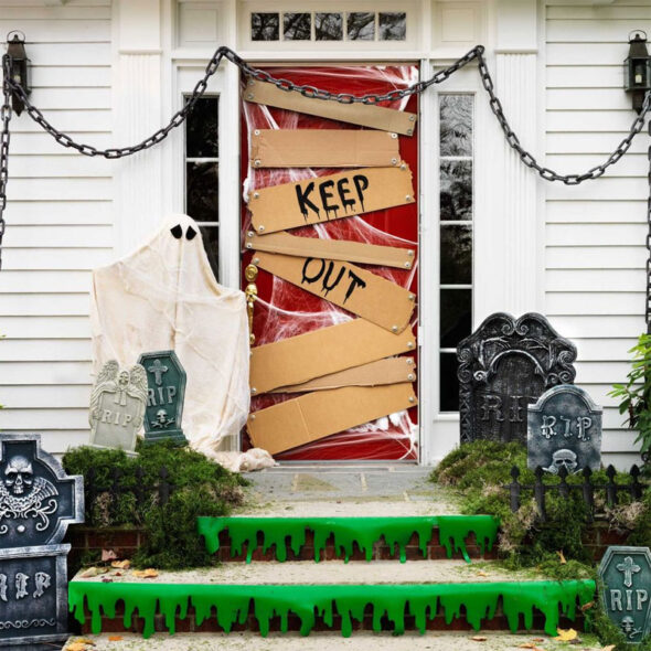 cheap and easy halloween decorations