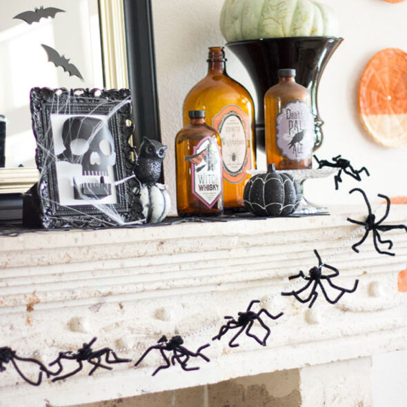 cheap and easy halloween decorations