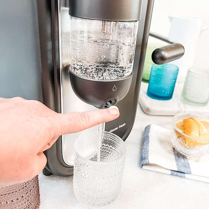 SPARKIN™ Cold Soda Maker  Enjoy Ice-Chilled Sparkling Water at Home!