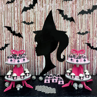 Barbie Halloween Party Decor for Barbieween