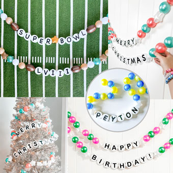 Taylor Swift Friendship Bracelet Garland