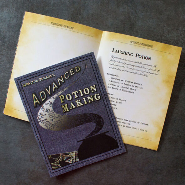 Harry Potter Potion Making Booklet with Real Recipes