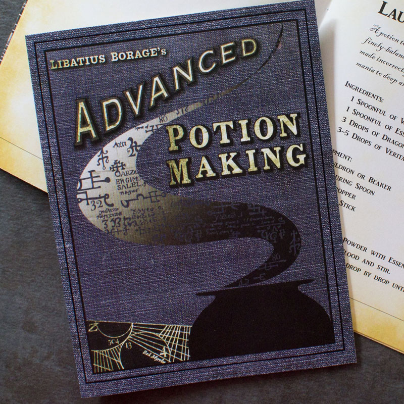 thumbnail image 2 of Harry Potter Advanced Potion Making Book – Full Content, Not Blank – Hardcover Illustrated 2 of 5