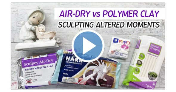 video: air-dry clay vs polymer clay for sculpting