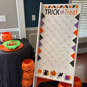 Halloween Plinko Game for Kids
