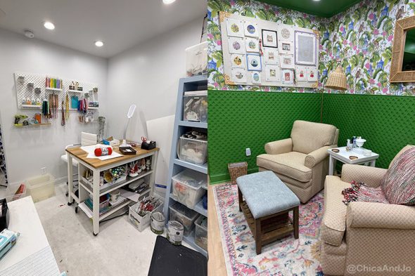 needlepoint room ideas