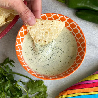 The Easiest Chuy's Creamy Jalapeno Dip Copycat Recipe